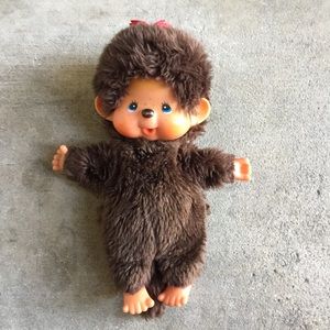 Vintage Monchhichi hand puppet